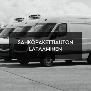  Sähköpakettiauton lataaminen