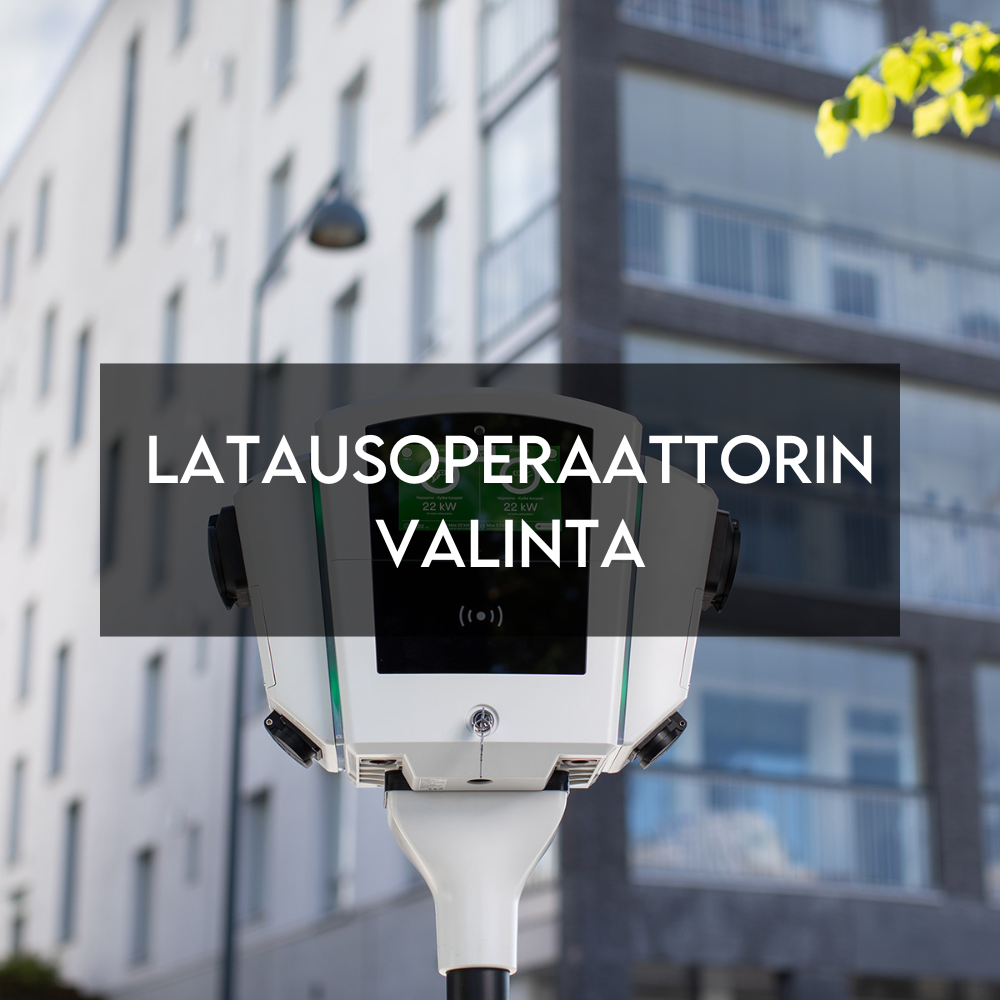 Latausoperaattorit vertailussa - Mikä operaattori latausasemille?