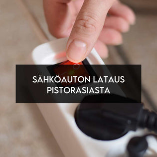  Sähköauton lataaminen kodin pistorasiasta