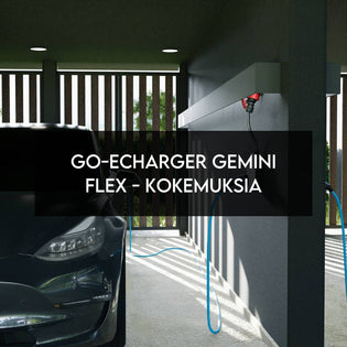  Go-eCharger Gemini Flex 11kW latausasema kokemuksia