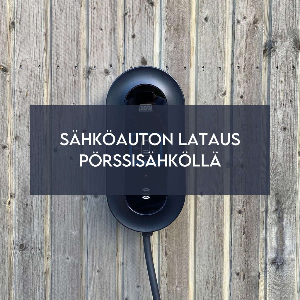 Sähköauton lataaminen pörssisähköllä