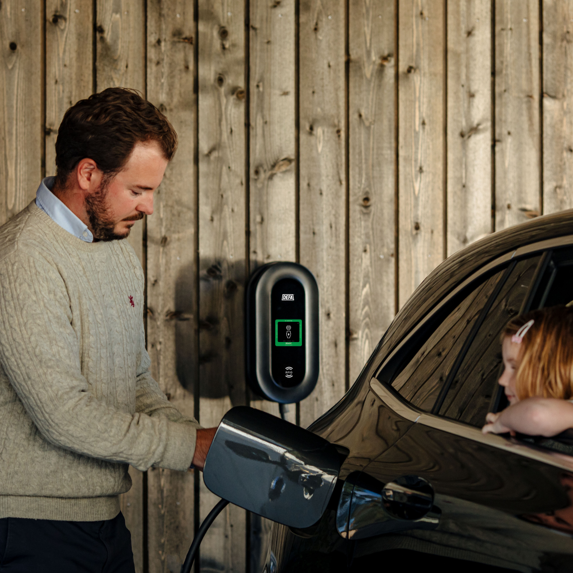 Black Month: DEFA Power -paketti asennettuna – sis. dynaaminen kuormanhallinta ja kaapeliteline