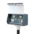 Fibox Latausasemat Fibox Heat’n’Charge Power Sähköauton latauspiste kahdelle autolle 1x16A taloyhtiöön, energiamittari, lämmitys