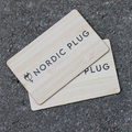 Nordic Plug puinen RFID-kortti latausasemalle