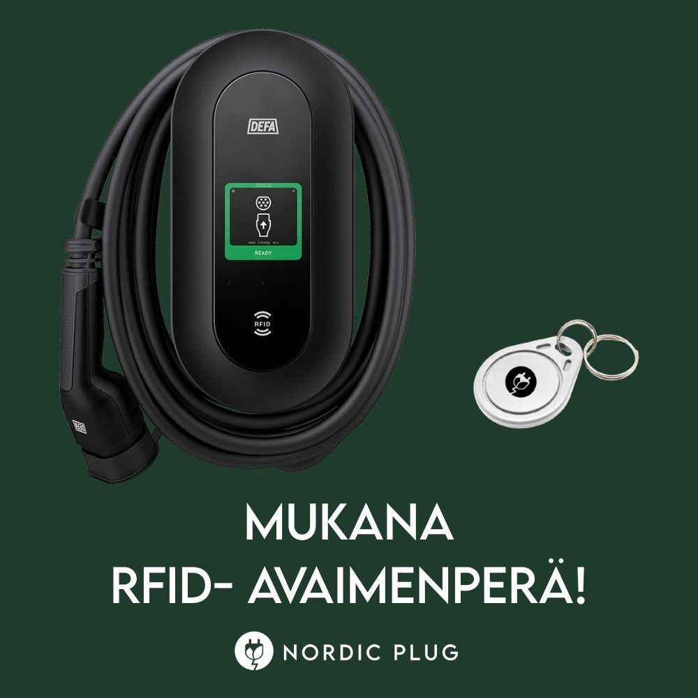 DEFA Power 22kW, 6m Type-2, Pörssisähkö