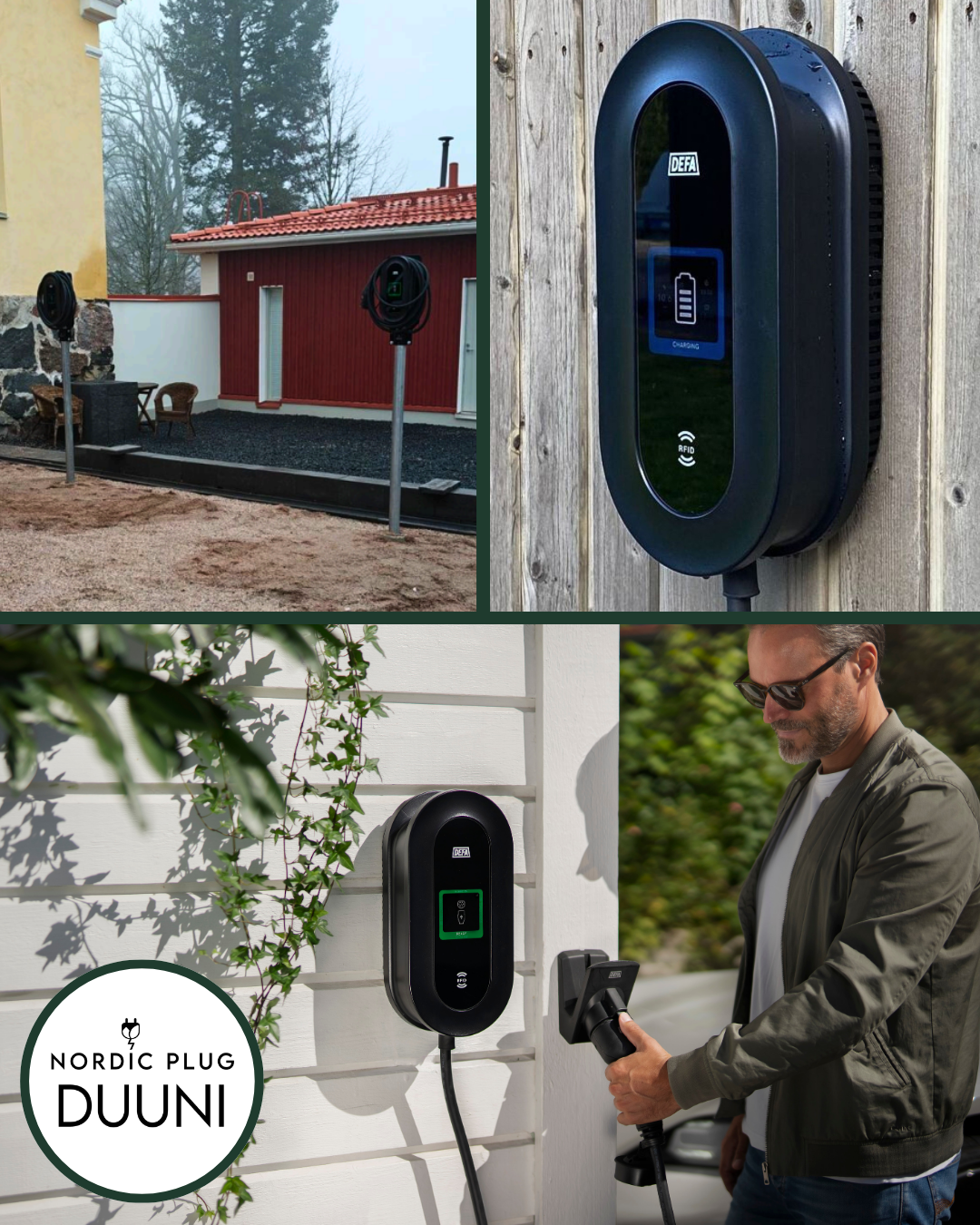 DEFA Power S - täydellinen latausasema kotilataajalle.