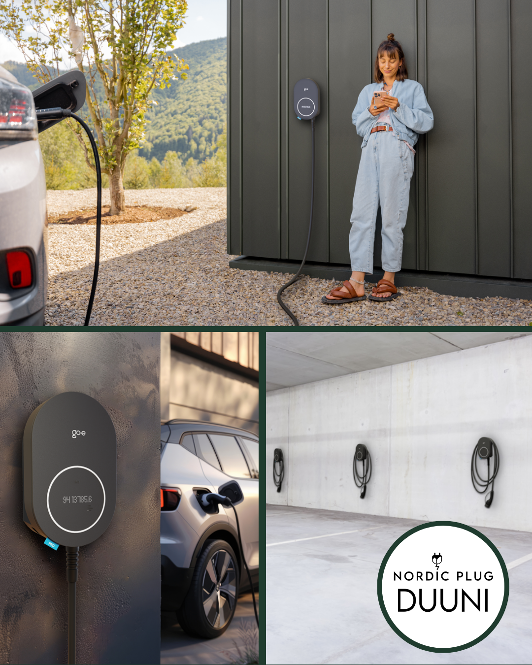 go-e Charger Pro- täydellinen latausasema kotilataajalle.