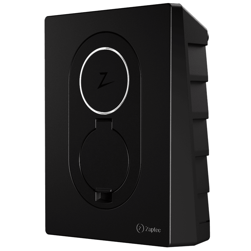 Zaptec Go latausasema on älykäs, turvallinen ja tyylikäs.