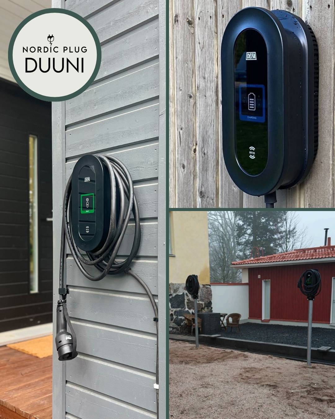 DEFA Power S - täydellinen latausasema kotilataajalle.