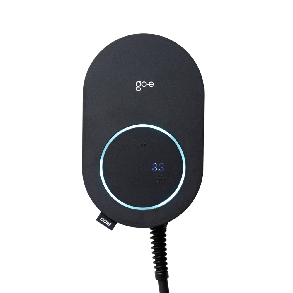 go-e Charger Core- latausasema monipuolisilla ominaisuuksilla.