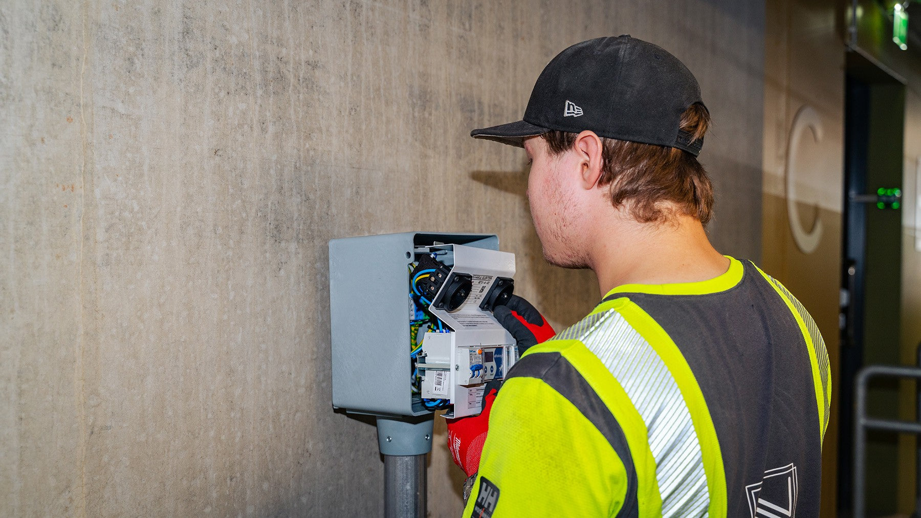 louhen pysäköinti - etolppa asennus