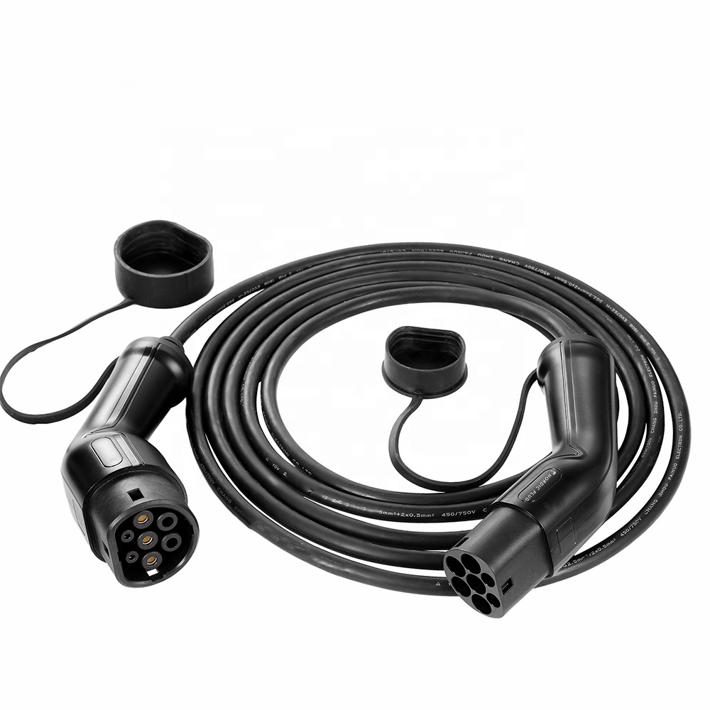 Nordic Plug Latauskaapelit A Cable -sähköauton Type-2 latauskaapeli, 11kW, 5m